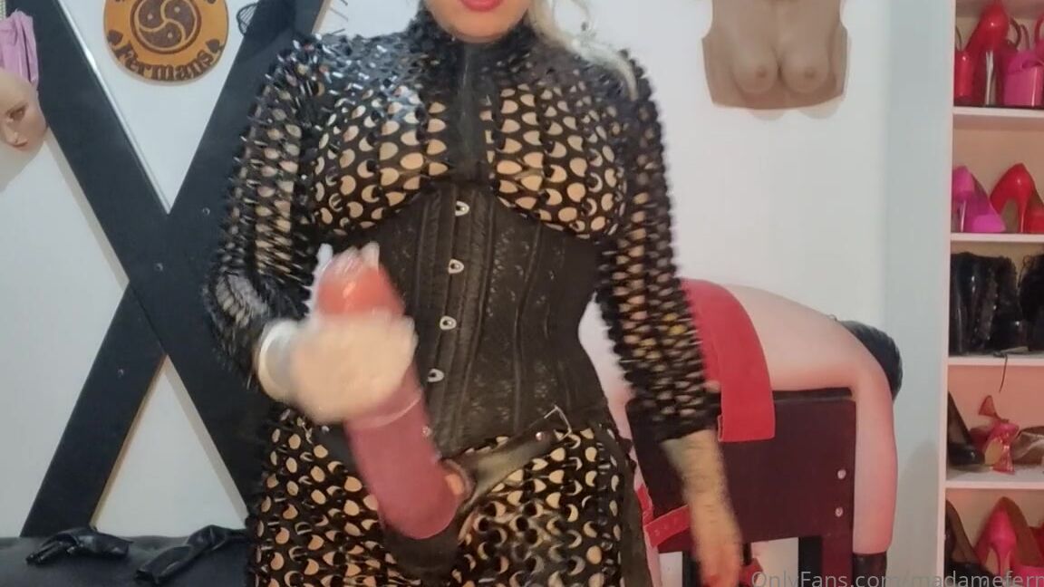 Madamefermans 2941023624 07 13 2023 Pegging With Pink Big Dildo