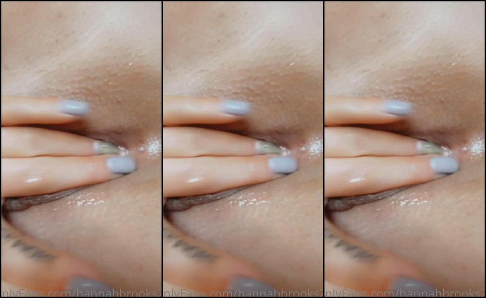 Hannahbrooks Cheeky Wank Break Xxx