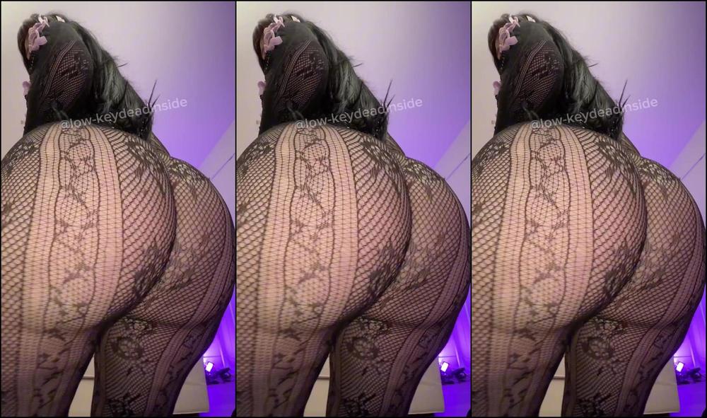 Low Keydeadinside 2025 02 06 Ass Clapping Ppv Goth In Corset 5 Videos In One Front And Back Ass Clapping Thighs Shaking And Twerk