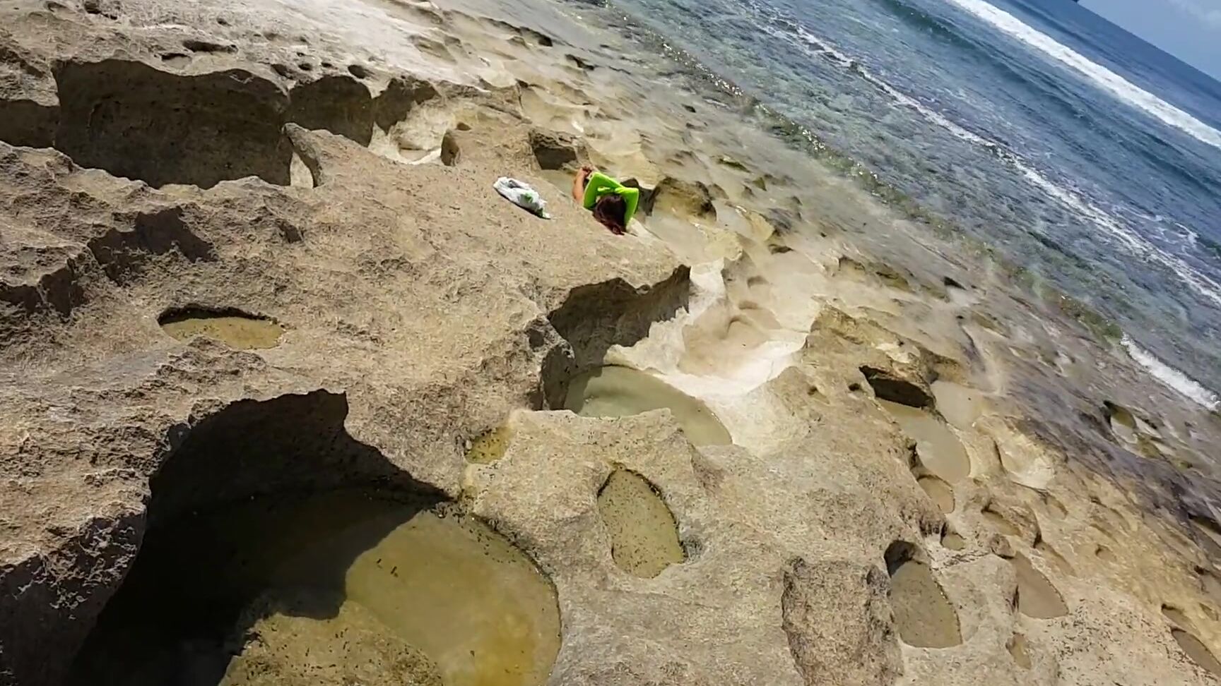 dream4angel public pussy play banana for breakfast good morning in ocean natural pool Pornhub