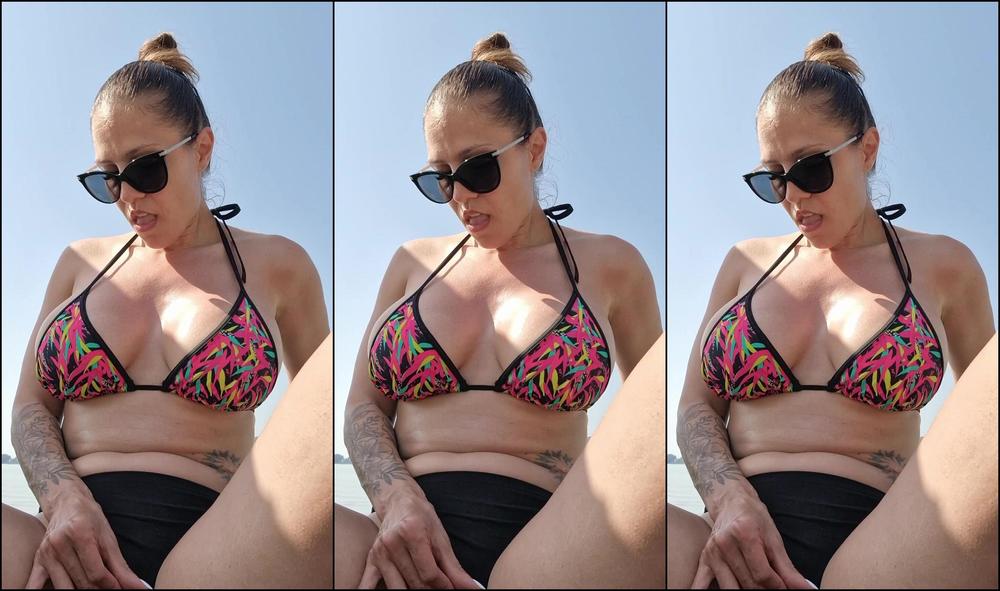 Indiscreethotandfit Risky Public Masturbation On The Beach By The Airport