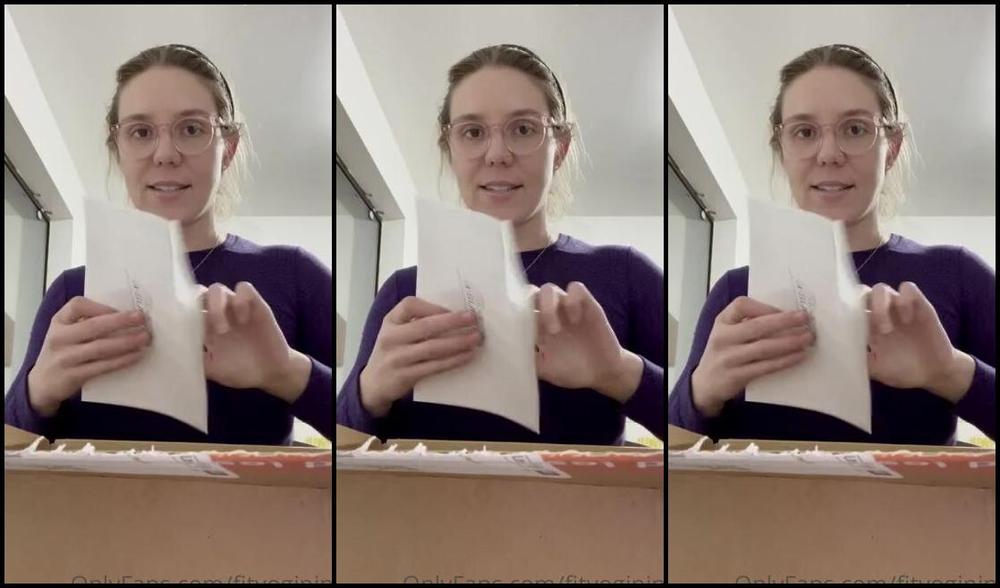 Nina Aka Fityoginina Onlyfans Unboxing Plus A Monumental First Time Story I Caught My First Time Ever Squirting On Camera On Acci