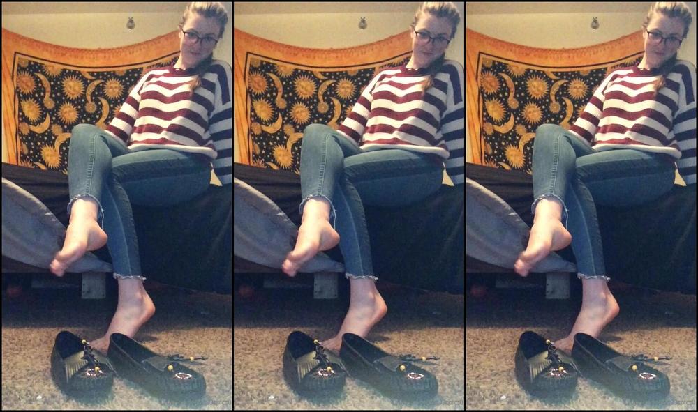 Freckled Feet Just Trying To Get All Angles