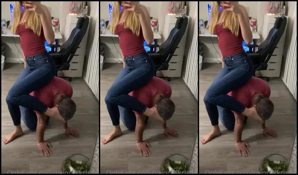 Princes Kristina Nicknamed Princeskristina Onlyfans Video Human Chair Pig Humiliated And Degraded By Bratty College Princess Free Full Clip For