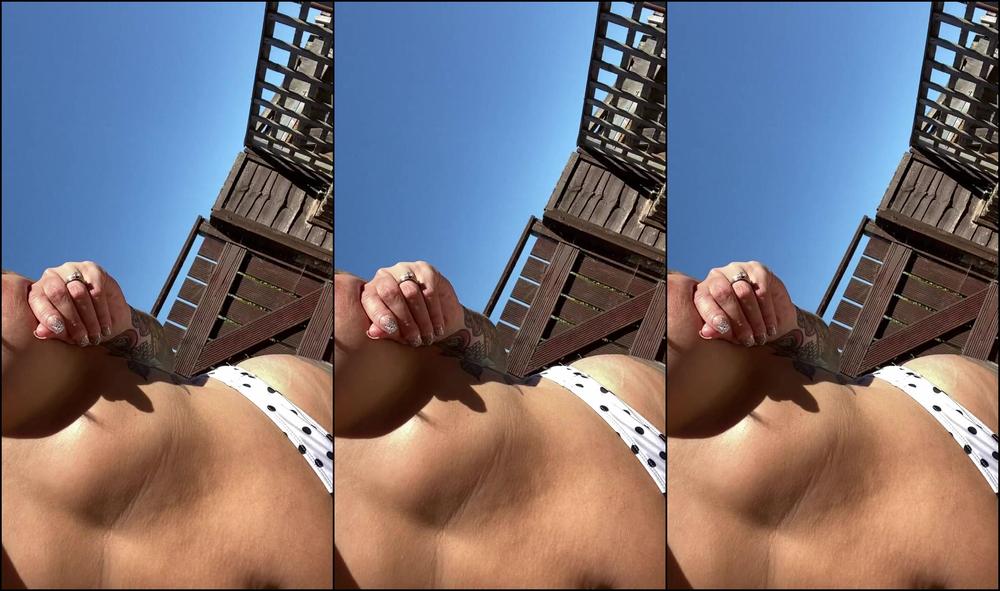 Ava Austen 632794369 08 02 2020 Sunday Tanning With My Tits Out