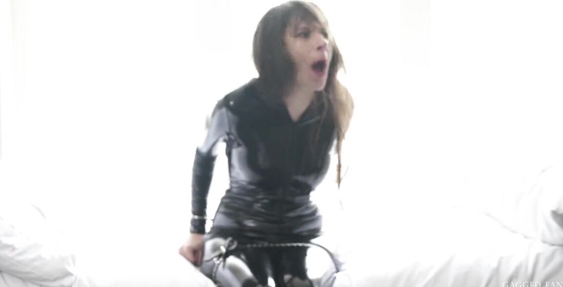 Gagged Fantasy Ziva Fey Fetcon23 Catsuit Pp