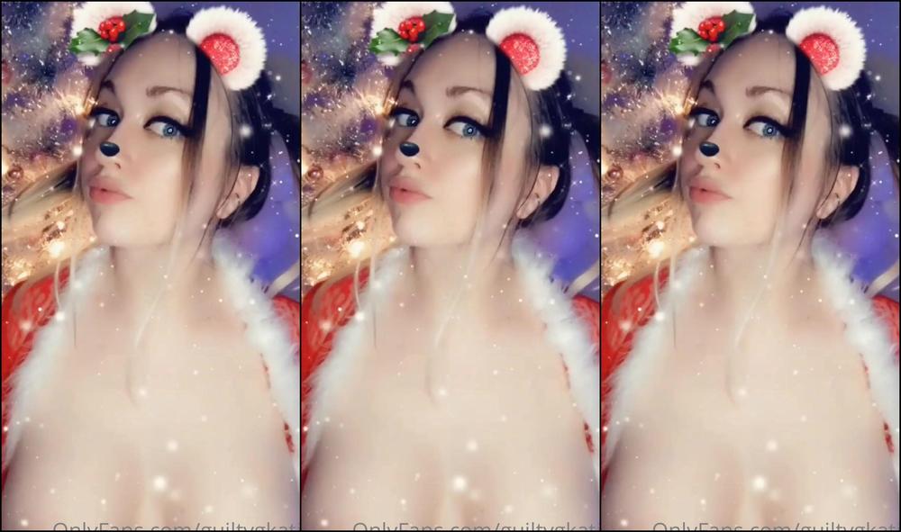 Guiltygkatie Christmas Snapchat Teases