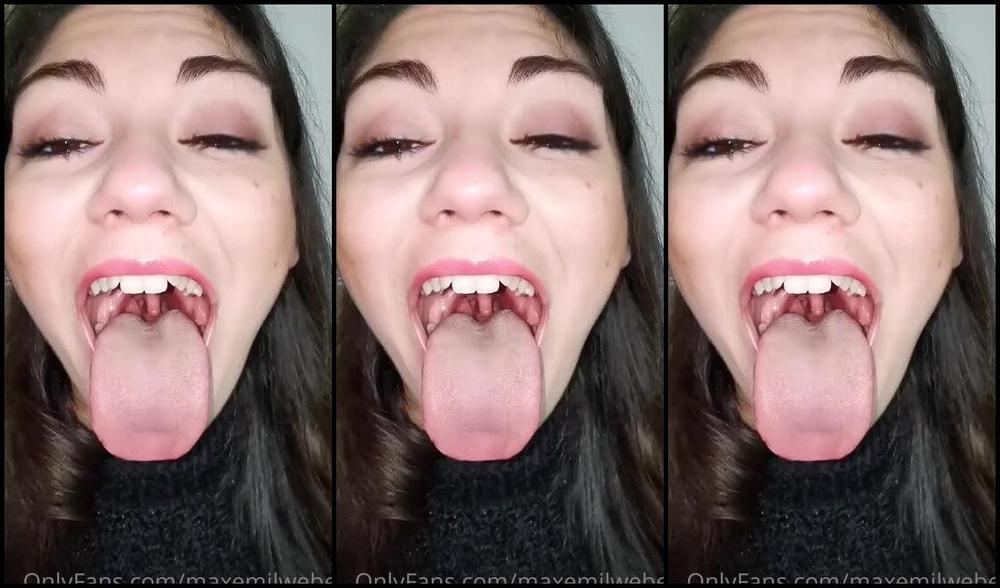 Emily Maxemilweber Nicknamed Maxemilweber 03 02 2023 Onlyfans Video Im Happy To See That Many Are Coming Back For The Tongue Fetish As Well