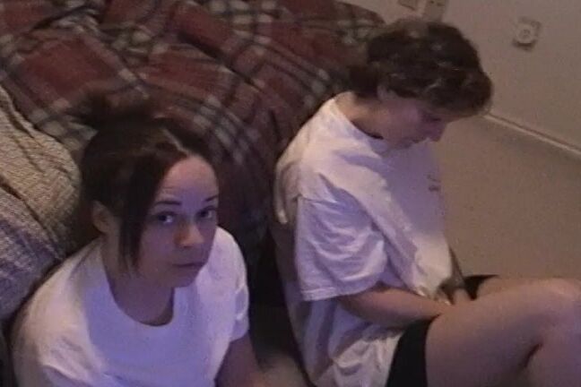 Emily, Nicole, SD, amateurspankings AS Late To Bed Clips4Sale