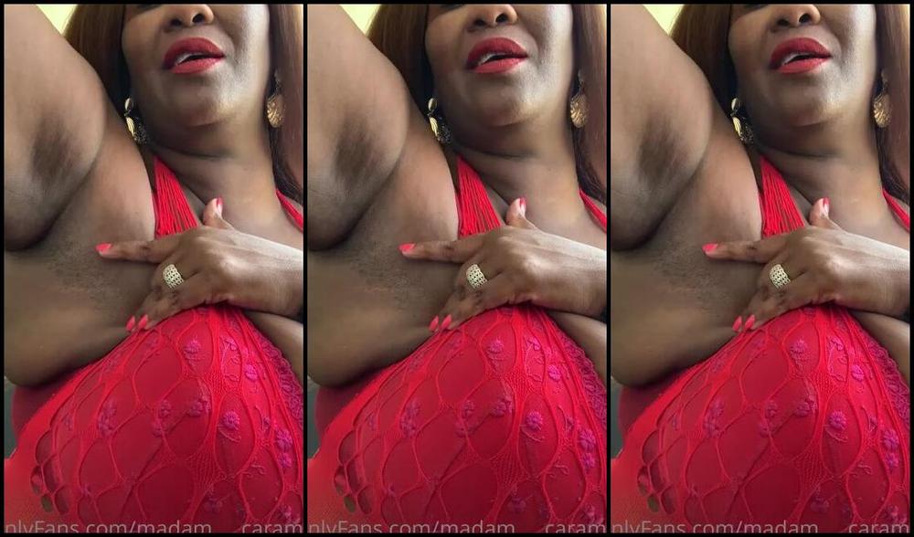 Madam Caramel Onlyfans My Armpit Boi Come Here Now And Lick