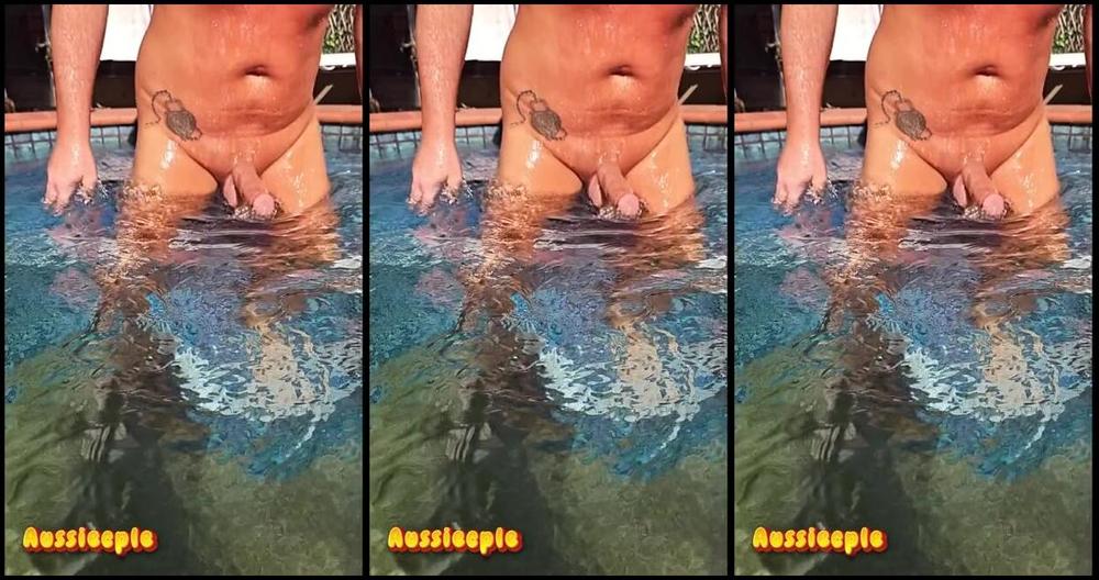Aussiecple Nicknamed Aussiecple 07 15 2024 Onlyfans Video Rise Of The Erect Little Water Snake