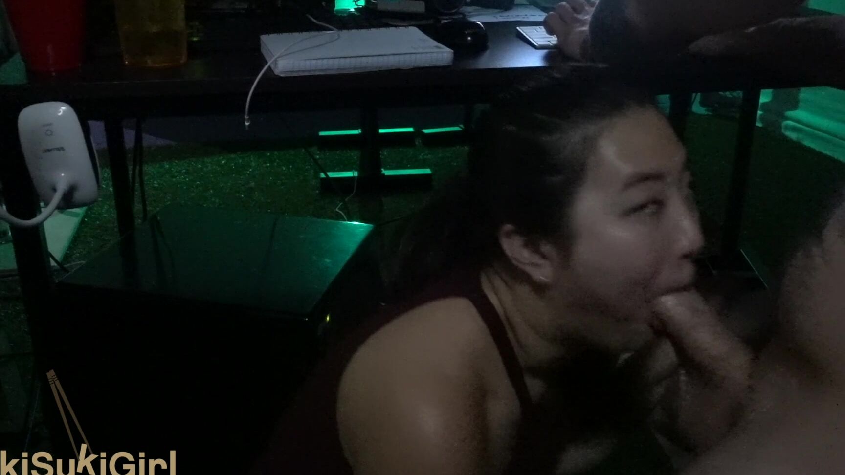 Under The Desk Blowjob Facial Cumshot Sukisukigirlreal