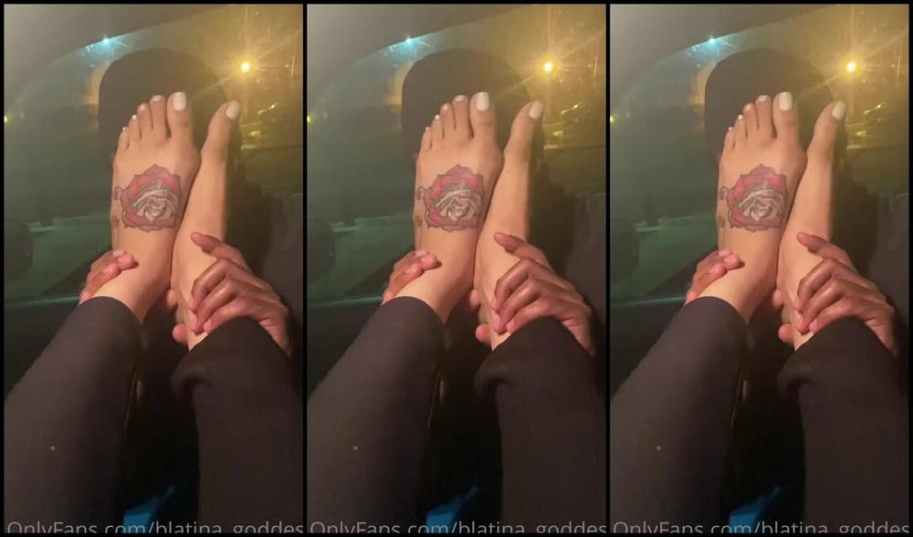 Blatina Goddess Onlyfans 12 29 2020 Soooo A Well Known Foot Boy In The Atl Wanted To Worship My Feet Todayit S Been