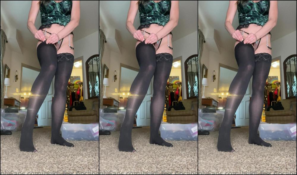 Heidi Lee Bocanegra End Of The Month Belt Stockings Update On The New Home Situation Still Wa