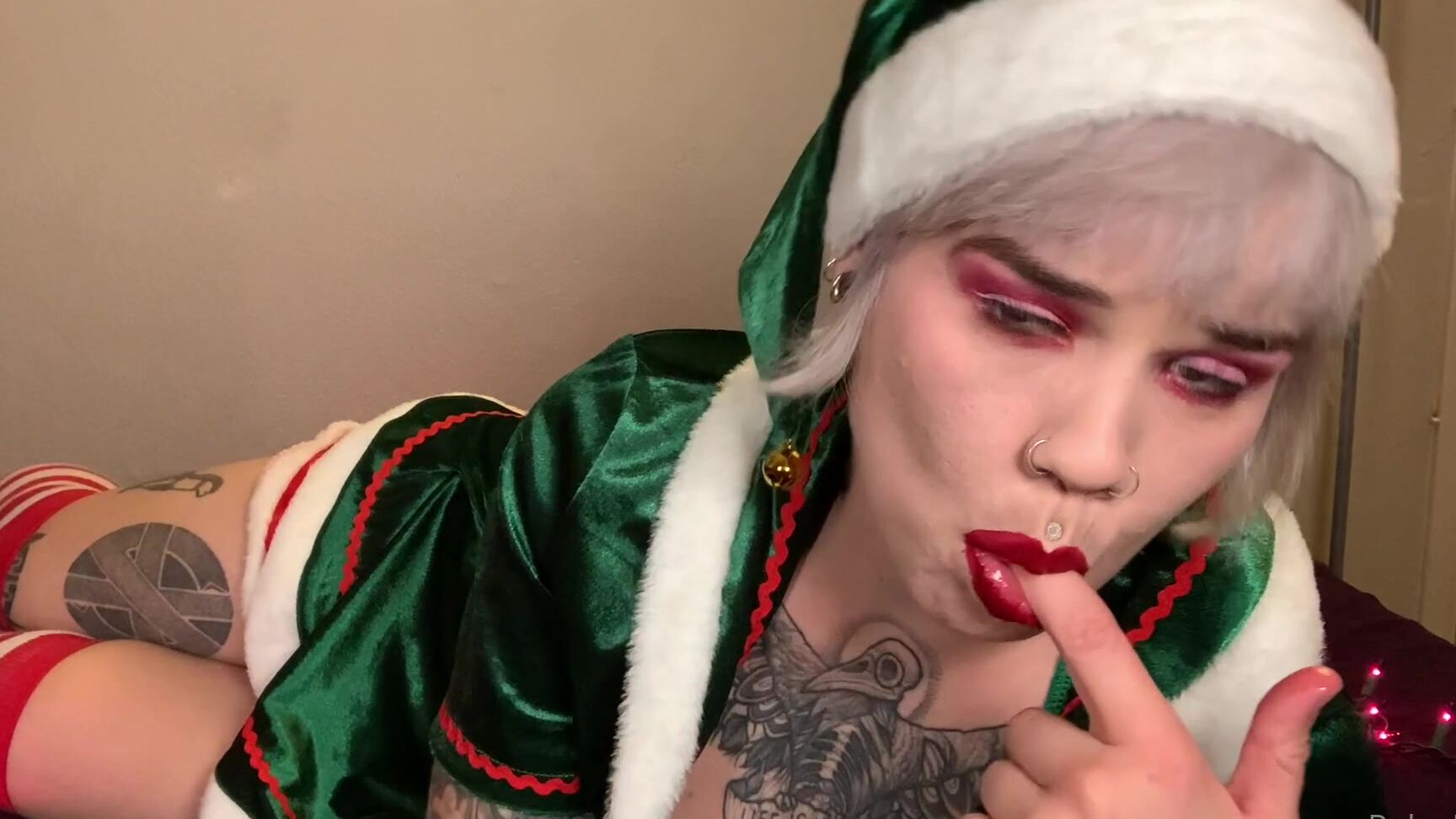Rubyriots 1509569081 12 24 2020 Holly Jolly Candy Cane Licking And Sucking