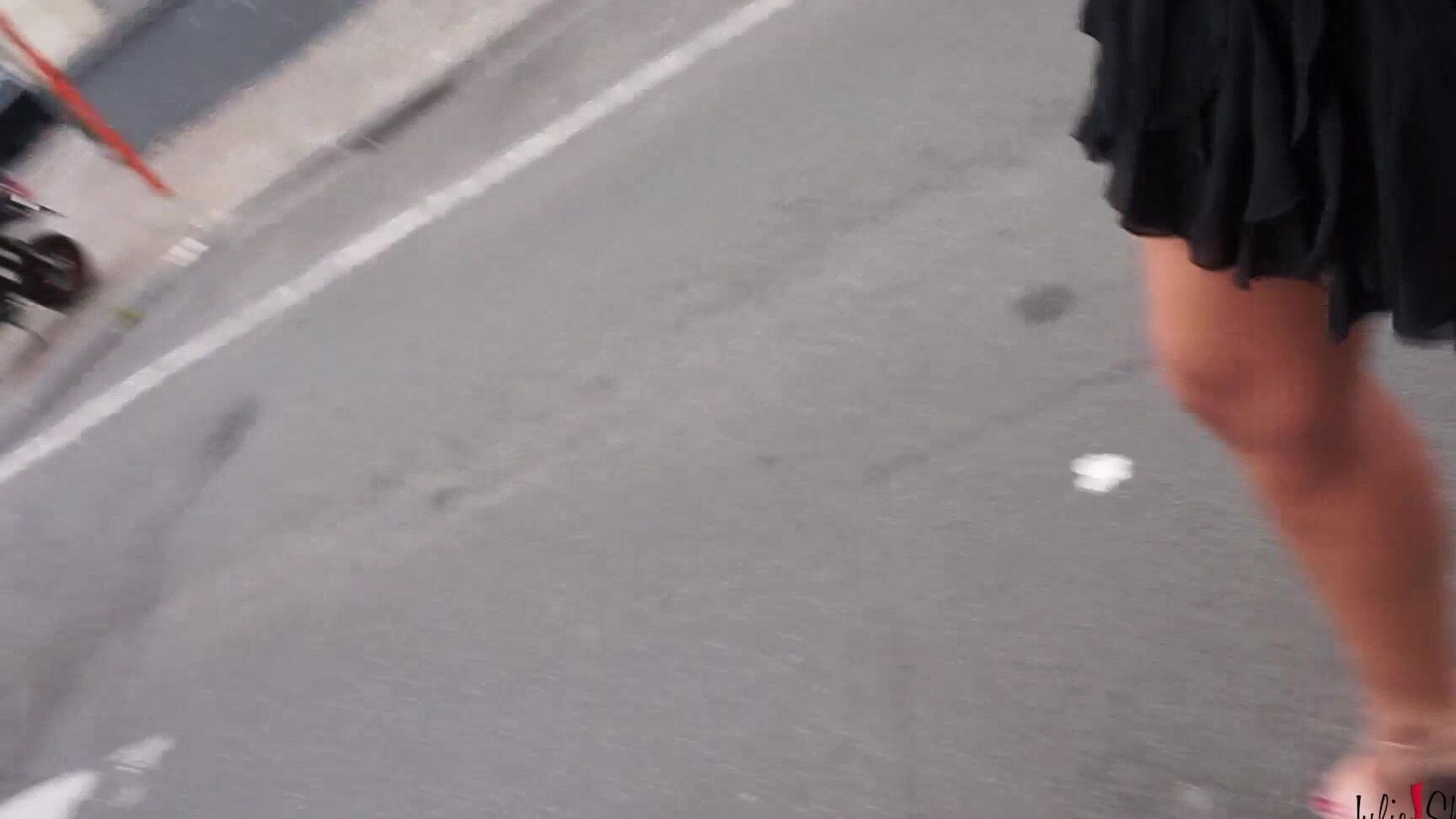 High Heels, Legs, Toenail Fetish julieskyhigh walking with high heels on cobblestones ManyVids