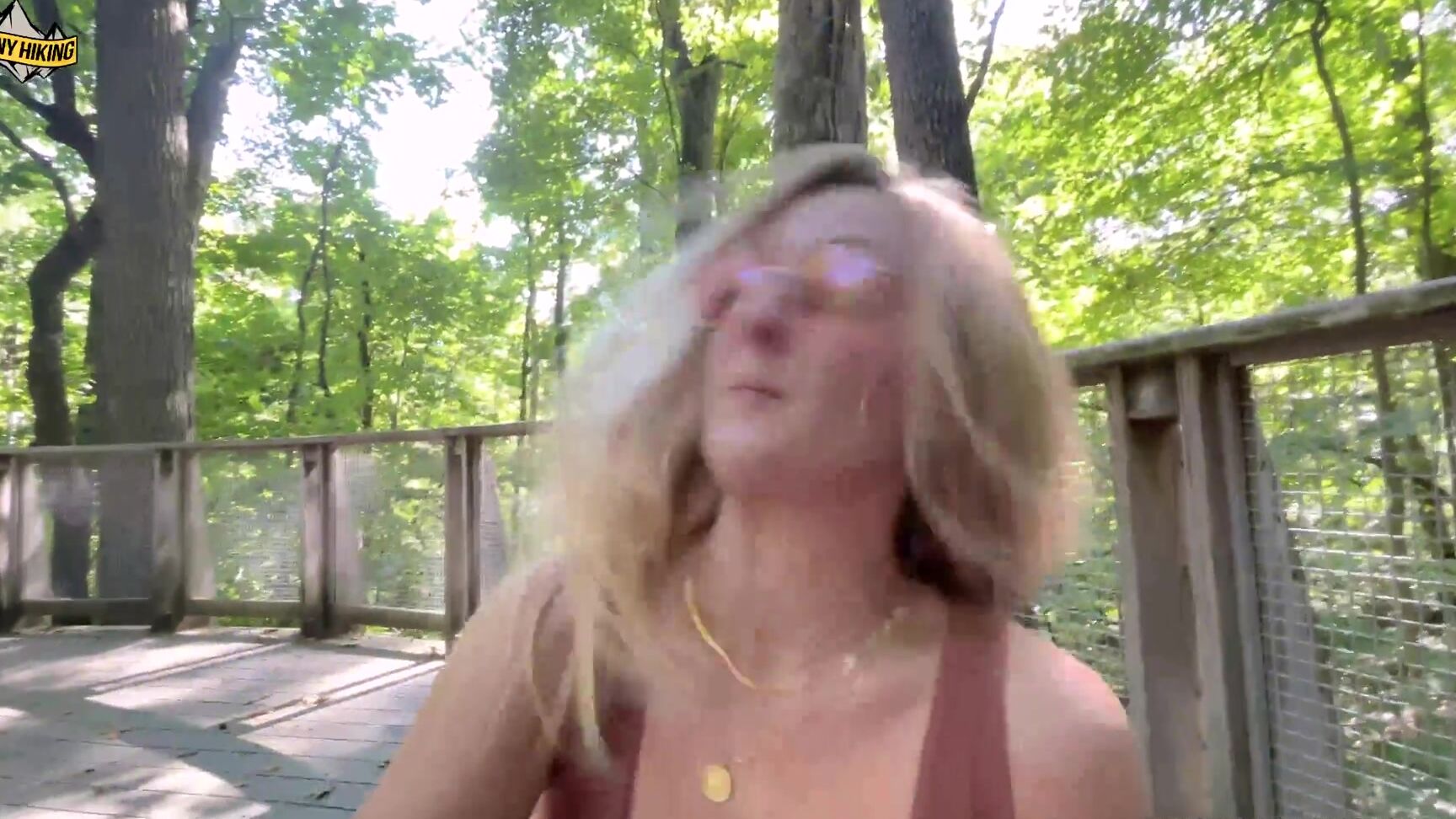 She loves sucking my cock in public places multiple cumshot - Horny Hiking ft Molly Pills - POV 4K Pornhub