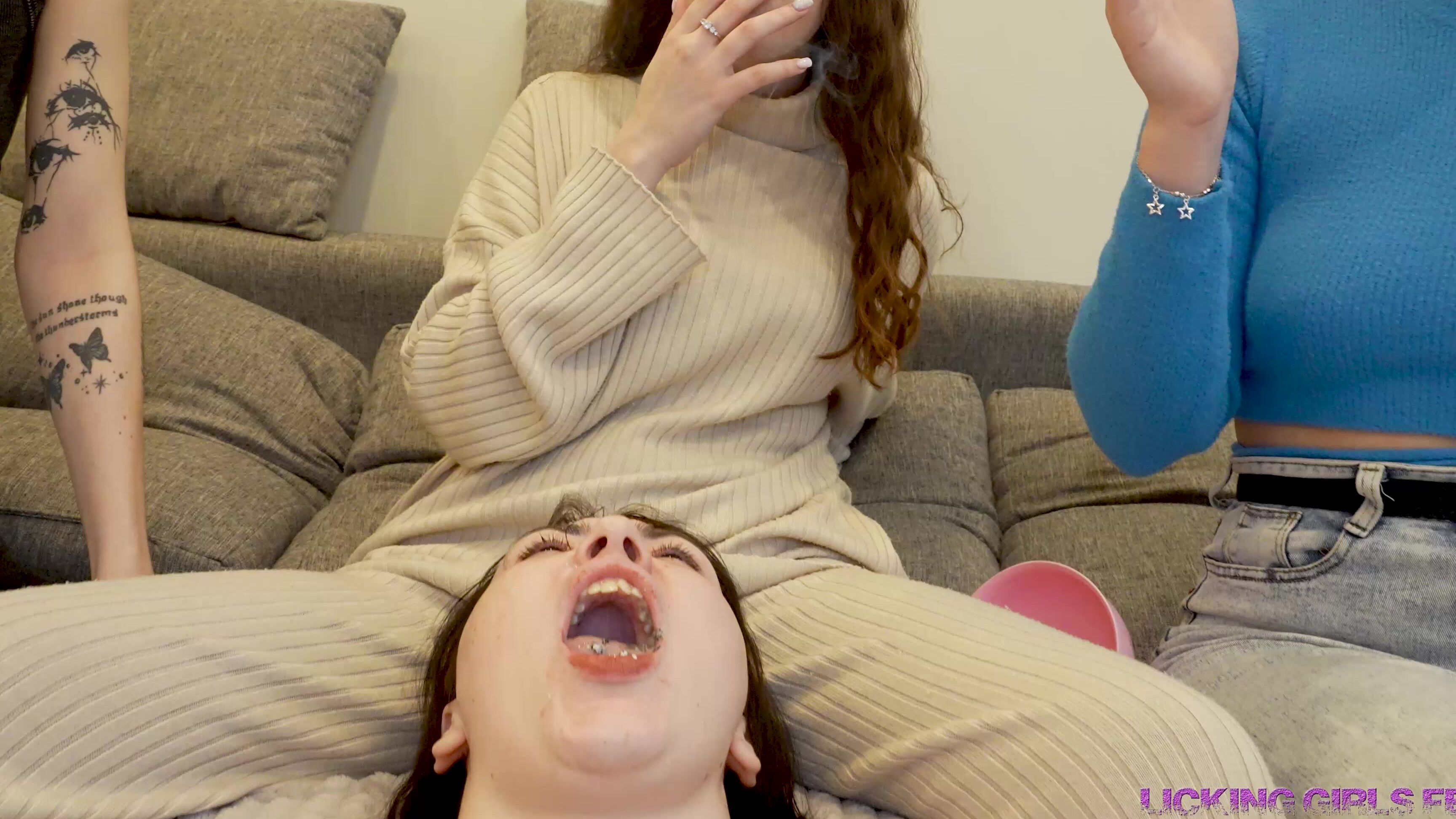 Licking Girls Feet Beatrice Dori And Jenny Best Date For A Dirty Slut K