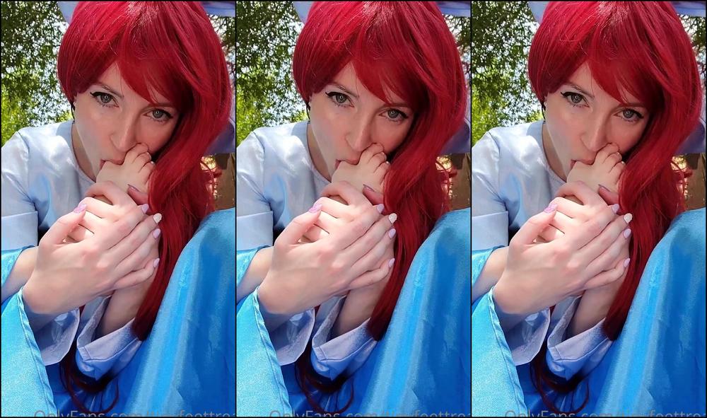 Thetinyfeettreat Ariel Discovers Her Feet This Was So Much Fun To Film