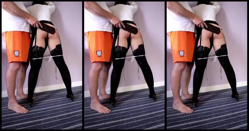 Brazen British Babes Suzie Gets Spanked By Her Boss