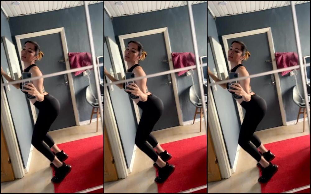 Barbieraducanxxx 2381249553 03 03 2022 Gym Blackoutfit Sexy Leggins Licra