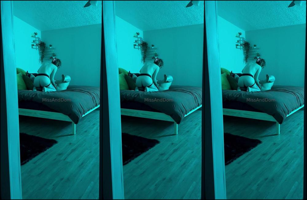 Missanddom 3696389715 02 17 2025 Used The Strap On Dom Dom Came With My Finger In Her Ass