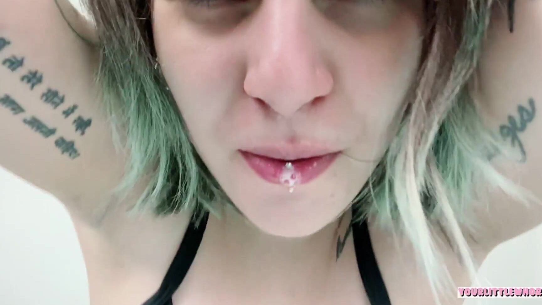 Armpits, Nose Blowing, Pegging, Spit Fetish, Virtual Sex pegging-you-with-spit-and-snot-pov ManyVids