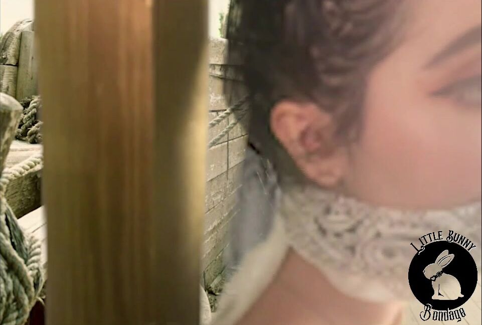 BDSM, Bondage Rope, Rope Bondage, Fantasy bunny tied to pirate ship ManyVids