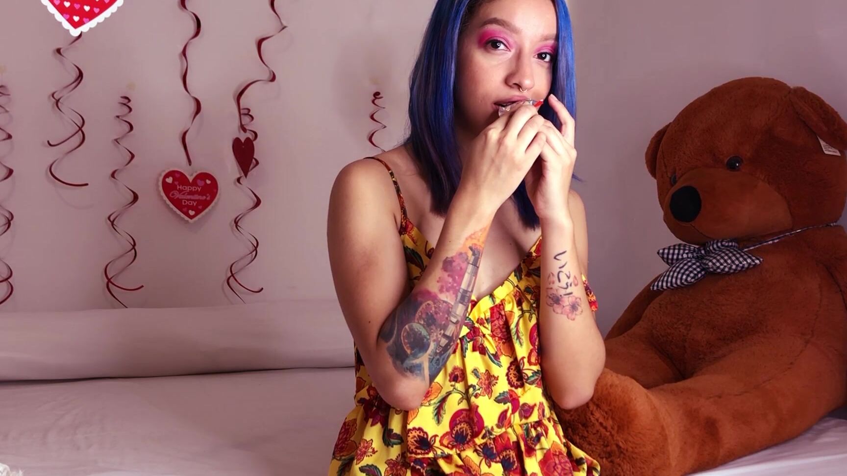 Blowjob,GFE,Valentine’s Day,Vibrator ariabaker valentines surprise ManyVids
