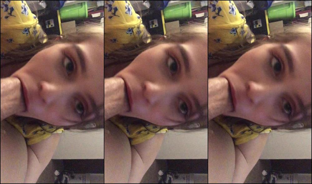 Blowjob, Boy Boy Girl, Braces, Brunette, Cum Swallowers meganholly00 giving bomb ass head and swallowing ManyVids