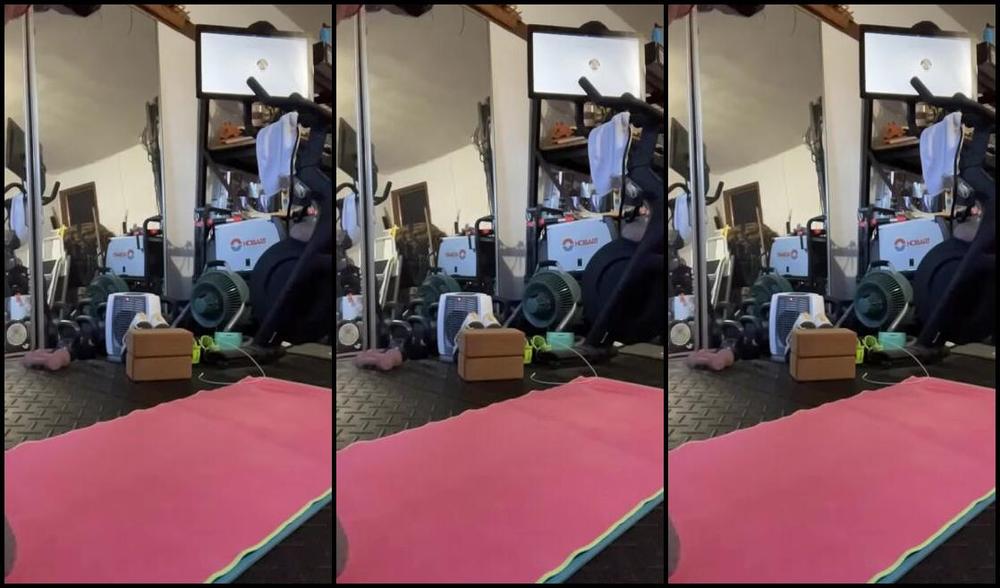 Fitxmama Nicknamed Fitxmama Onlyfans Workout Wednesday Wanna See What I Get Up To In My Garage Gym Here Are Some