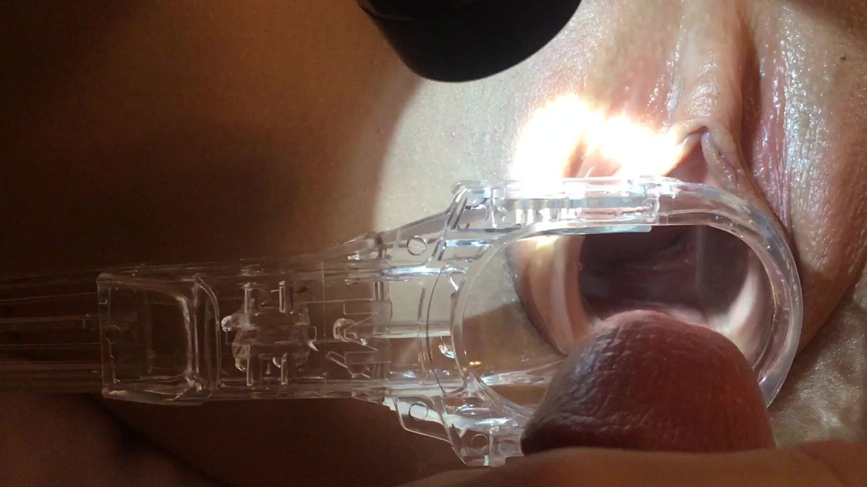 Creampie, Cumshots, Gyno, POV, Pussy Gaping amber wildee double cum dripping into my tiny pussy ManyVids