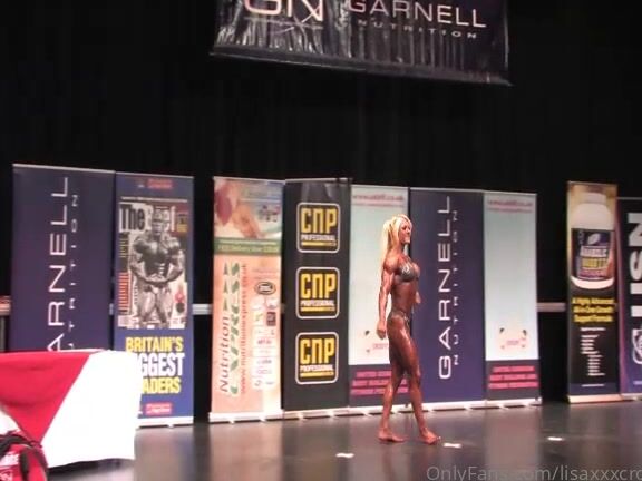 Lisaxxxcross Guest Spot At A Bodybuilding Show In The Midlands