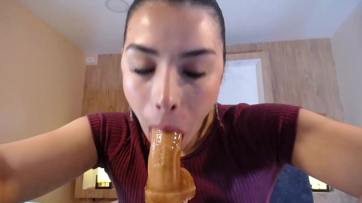 "Melted_Chocolate" deepthroat, drool, povblowjob, roughsex, swallowingdrooling POV scenes show womans oral talents manyvids