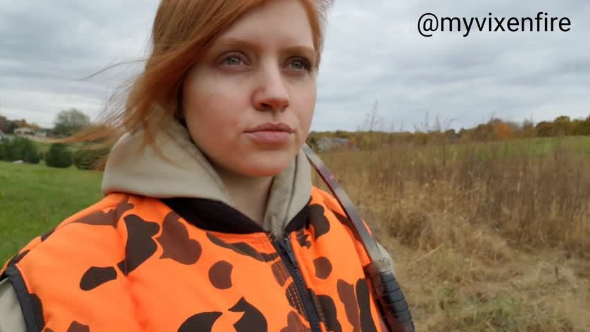 Public Outdoor, Bbc, Role Play myvixenfire bored hunter