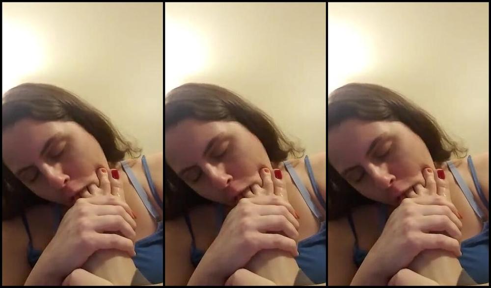 Premiumbrandy Onlyfans Rainbow Toes Self Worship I Sensually Suck And Lick My Toes Paying Attention To Each Toe And Get