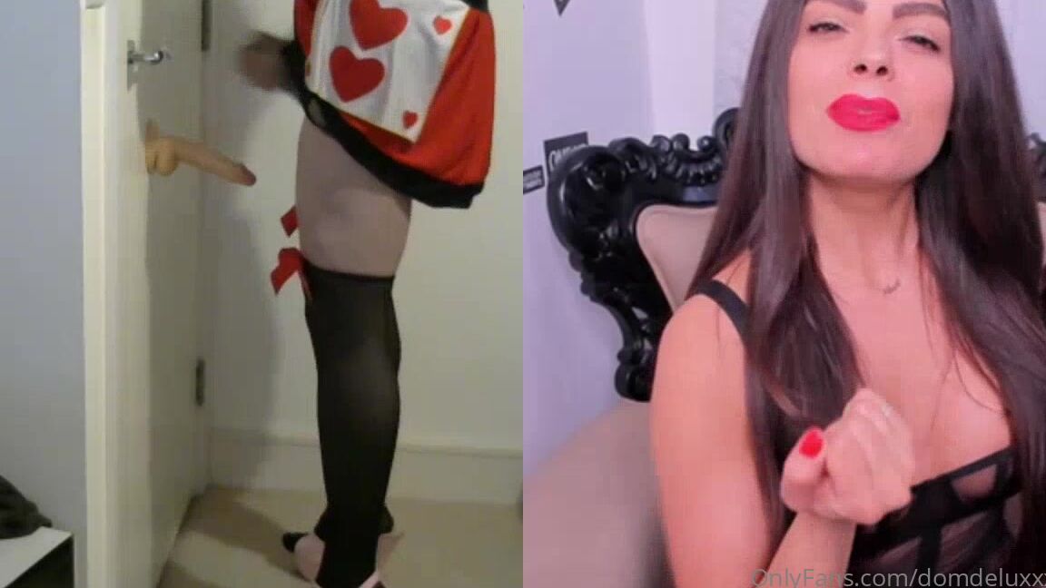 Goddess Domdeluxury 2020-04-24 The Cum Eating Challenge coerced By Bl@ckmail and desire to finally squirt after such long  OnlyFans