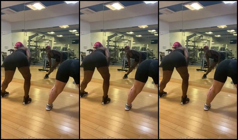Tierradoll Onlyfans Me And Kat Soles Stretching In The Gym