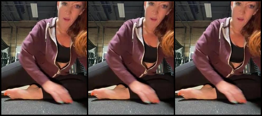 Amysoles You Walk Into The Gym And See This