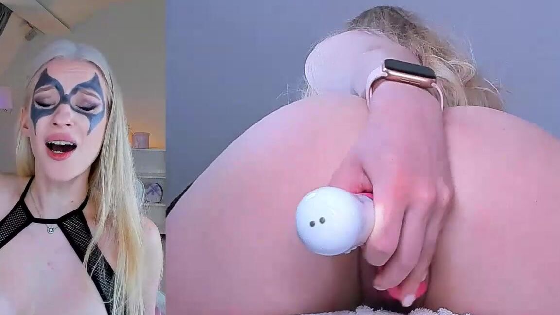 Jane Klein Black Cat Vibrator Fucking