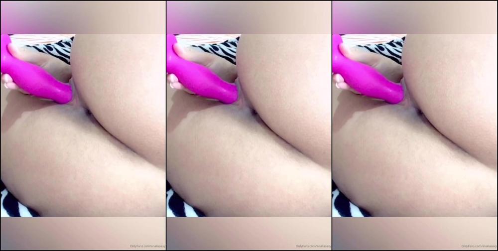 Analiasexy Anal Tape My Tight Holes Got Fucked So Rough