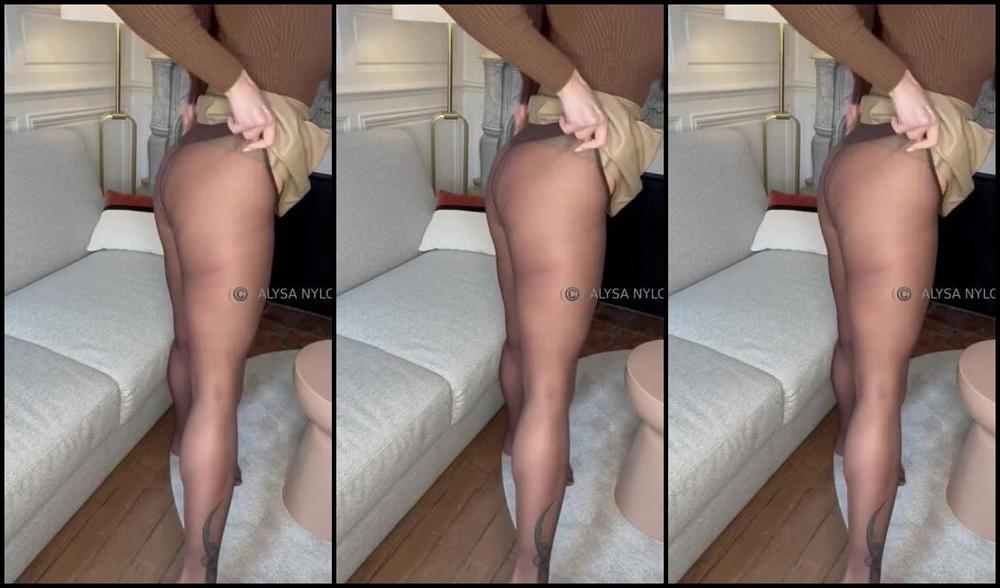 Alysanylon2 02 06 2025 Onlyfans Video My Outfit Of The Day Ma Tenue Du Jourp