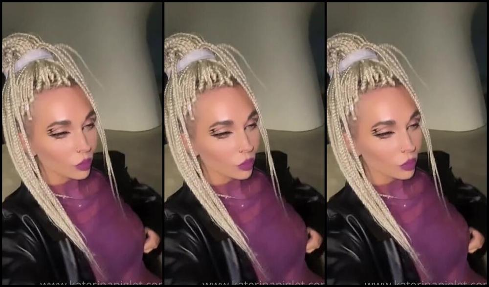 Katerina Piglet Nicknamed Katerinapiglet Femdom 07 24 2021 Onlyfans Video My Evening Walk In Latex