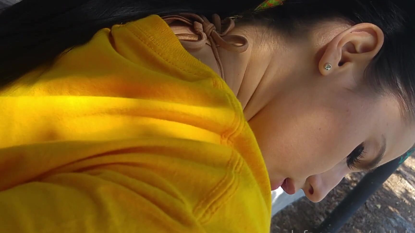 Nellykent Sucking The Dick Outsite And Someone Catching Us O