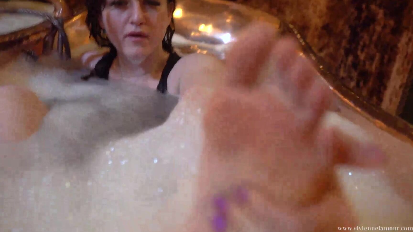 Vivienne Lamour Femdom Bath Slave Foot Worship Pov Asmr