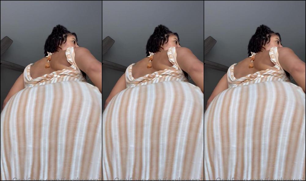 Foxybrown Throwing This Ass For You