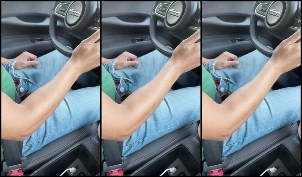 Deapistilla Nicknamed Deapistilla1 09 11 2023 Onlyfans Video In Auto Nel Traffico Milanese