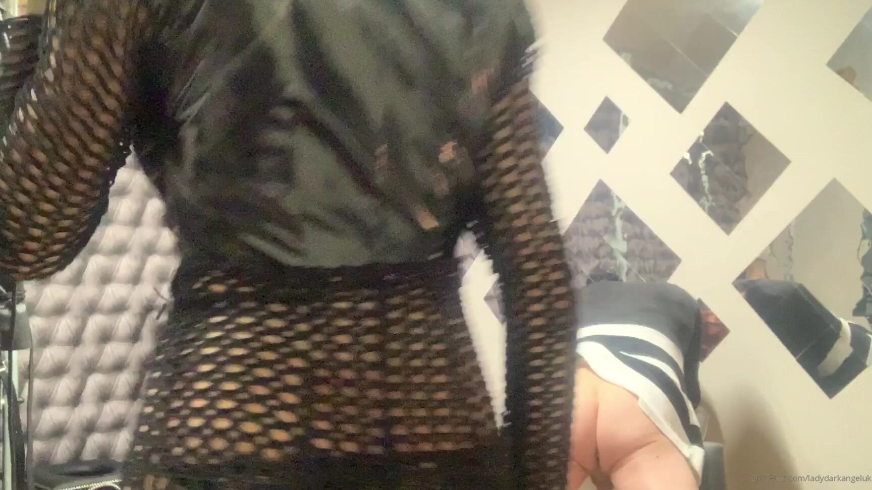 Lady Dark Angel Sissy Gets A Spanking