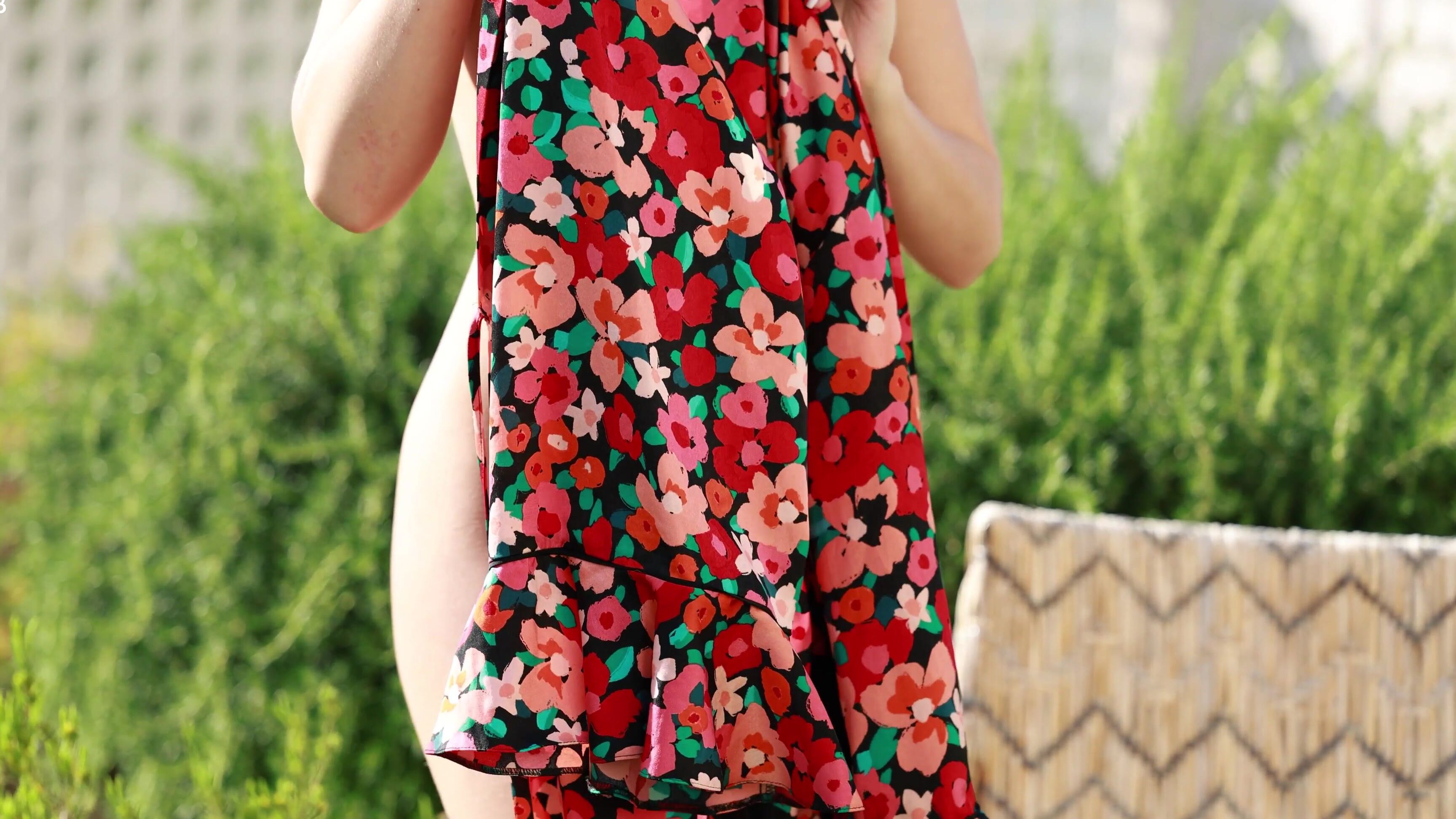 Fingering, Solo, Masturbation, Latina, Tattoos, Brunette, Posing Rika Fane - Masturbation In The Garden SiteRip