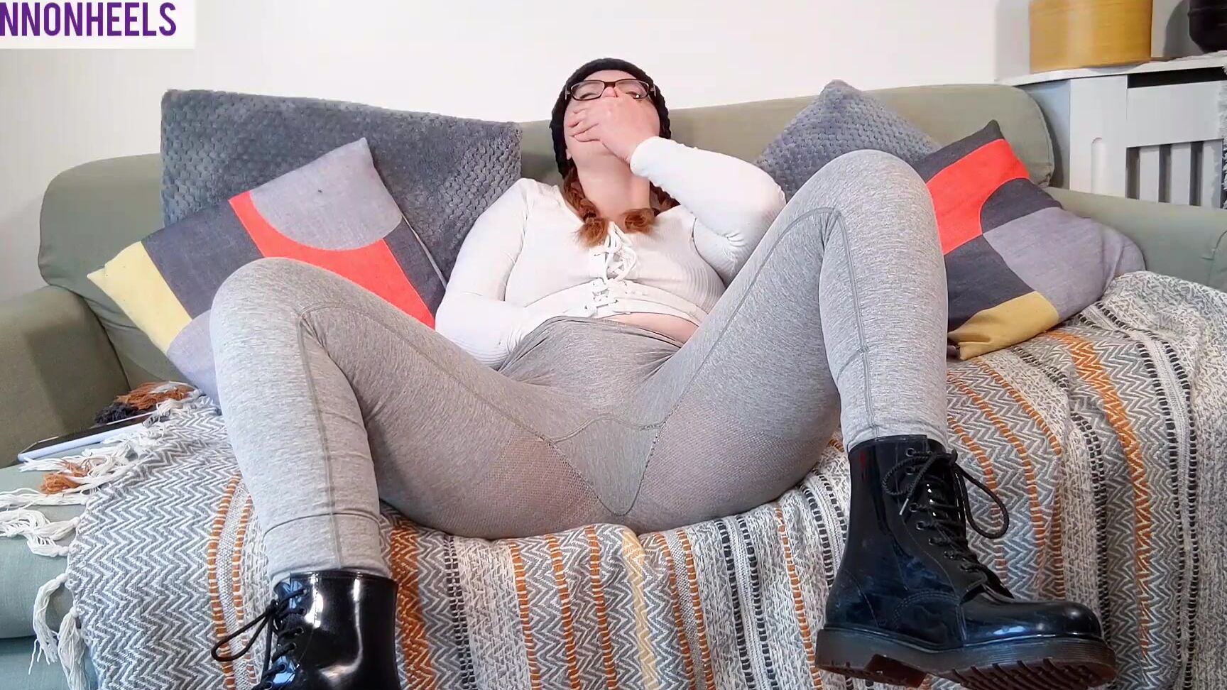 Hat Fetish, Squirt, Teens (18+) beanie-squirt-boot-girl ManyVids